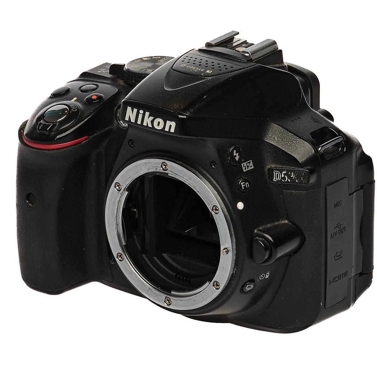 Nikon D5300 Gehäuse (Schwarz) Kamera