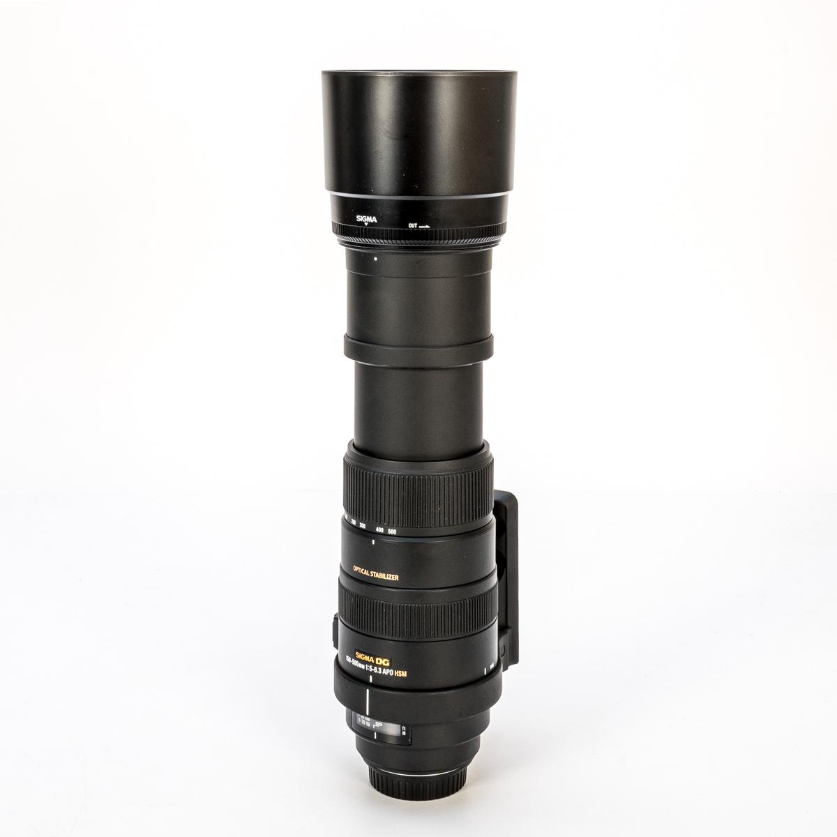 Sigma 150-500 mm 5-6.3 DG OS APO HSM Datenblatt