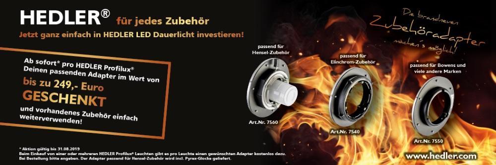 Hedler Zubehör Aktion Sommer 2019